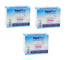 3x FILTR AQUAPHOR Active do dzbanków filtrujących