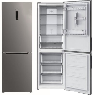 LODÓWKA NO FROST MPM-357-FF-30/AA 185cm INOX