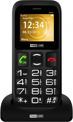 Telefon dla seniora MAXCOM Telefon MM 426 Dual SIM