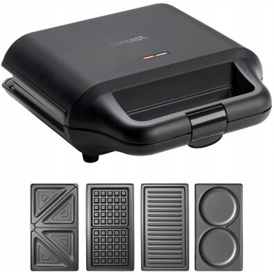 Opiekacz 4w1 Concept SV3055 czarny 700 W