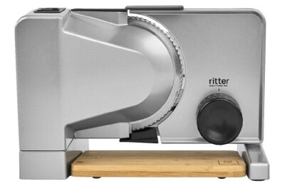 Krajalnica RITTER SECURA 8 model PREMIUM z deską bambusową