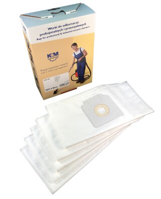 5x WORKI FLIZELINOWE K&M do odkurzacza KARCHER NT oraz T12