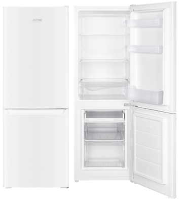 Lodówka dwudrzwiowa 142cm MPM 182-KB-38W ,szeroka na 50cm biała