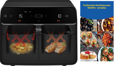 Frytkownica beztłuszczowa BEKO FRL5388B Air Fryer