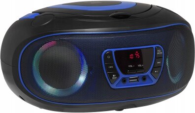 Radioodtwarzacz boombox Denver TCL-212BT niebieski