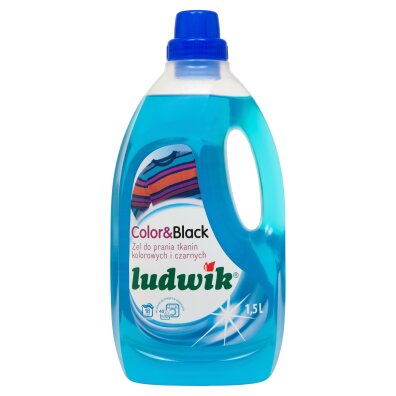 Żel do prania Ludwik do tkanin kolorowych 1,5 l