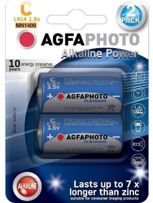 BATERIA AGFAPHOTO ALKAICZNA LR14 C 2szt