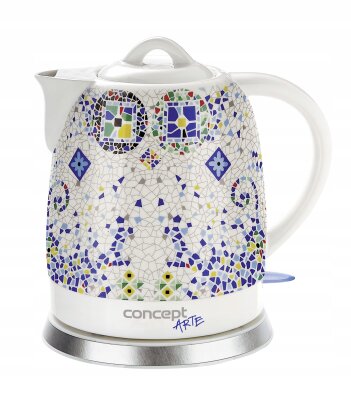 Czajnik ceramiczny Concept RK-0020 1000 W biały