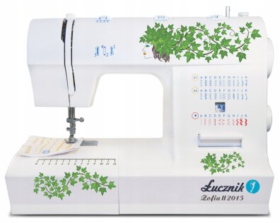Maszyna do szycia Łucznik ZOFIA II 2015 35 programów overlock domowa
