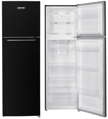 Lodówka NO FROST z zamrażalnikiem u góry MPM-247-CF-29 czarna 167cm