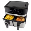 FRYTKOWNICA BEZTŁUSZCZOWA 9L XXL PODWÓJNA AIR FRYER 2400W FRYTOWNICA 2KOSZE