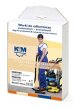 3x WORKI FLIZELINOWE K&M do odkurzacza NILFISK MAKITA KARCHER MV6 WD6
