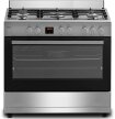 Kuchnia gazowo-elektryczna z termoobiegiem 90cm inox MPM 93-KGM-33