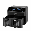Frytkownica beztłuszczowa STELLA Air Fryer podwójna 4,4 L 2000 W | 2 komory (2)