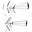 Antena satelitarna kierunkowa DVD-T2 LB2000 4K (3)