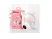 SŁUCHAWKI BLUETOOTH B39 BIAŁE KOCIE USZKA (3)