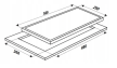 Płyta ceramiczna do zabudowy MPM MPM-30-VCB-22/Y (2)