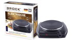 Kuchenka elektryczna BROCK EP1500 1 palnik czarna (1)