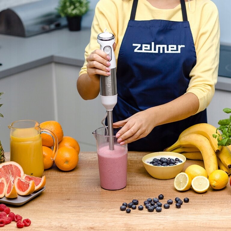 Blender ręczny Zelmer ZHB4640 1000 W biały mocny stalowa końcówka (6)