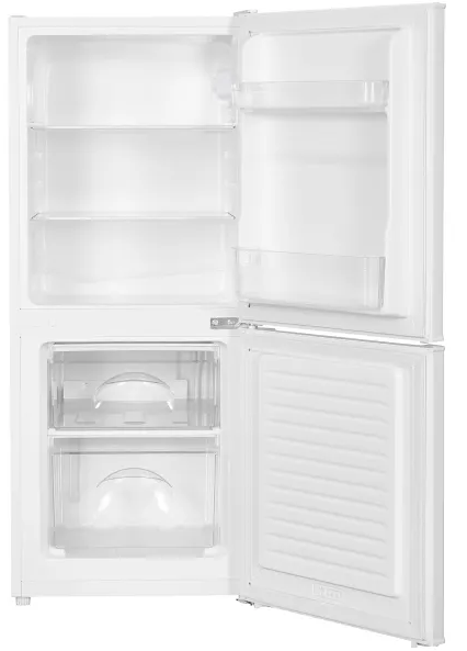 Lodówka z zamrażalnikiem na dole 114cm MPM 108-KB-43 szeroka na 48cm  (2)