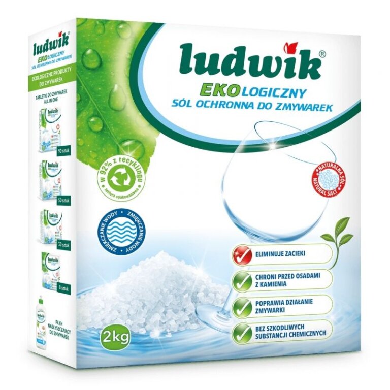 EKOLOGICZNA SÓL DO ZMYWARKI LUDWIK