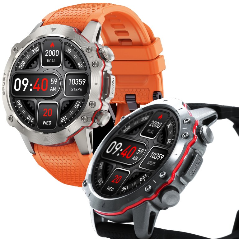 Smartwatch Kiano Watch Sport srebrny (10)
