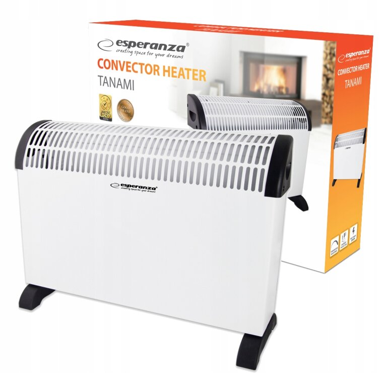 Grzejnik elektryczny konwektorowy Esperanza 750W/1250W/2000W (6)