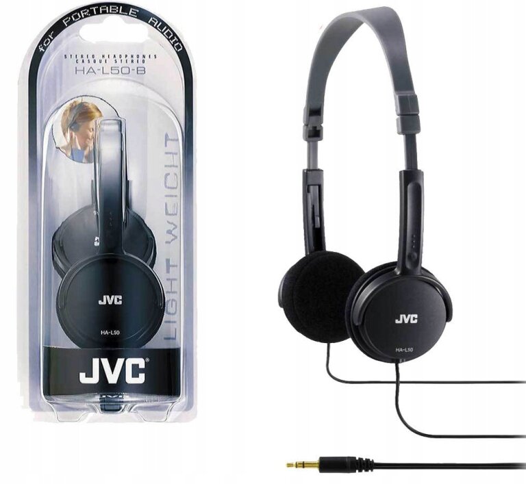 Słuchawki nauszne JVC HA-L50 B (3)