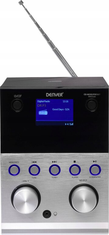 Mini Wieża stereo Denver MDA-260 DAB+ MP3 BT USB (4)