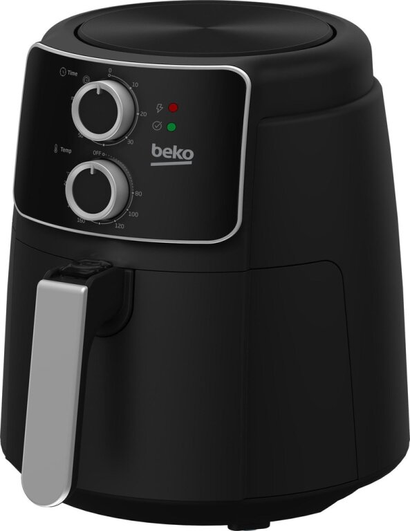 Frytkownica beztłuszczowa z pokrętłami Beko FRL2242B 1500W Timer Czarna (2)