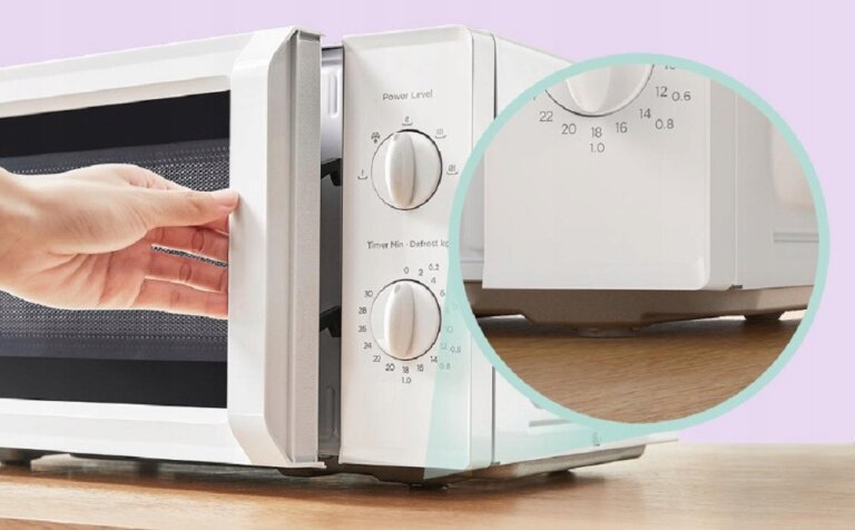 Kuchenka mikrofalowa biała 19l 700W COMFEE CMO-MP012OC-WH, (12)