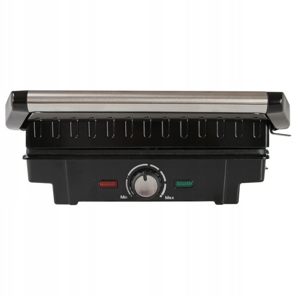Kontaktowy grill elektryczny Łucznik TG-2018 srebrny/szary 1600 W (5)