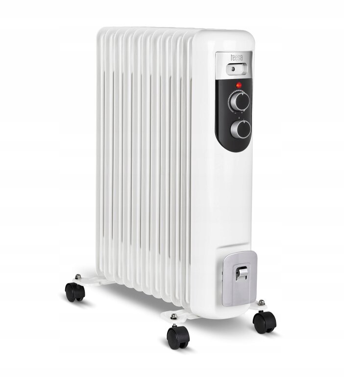 Grzejnik elektryczny olejowy Teesa 11 żeberek 2500W