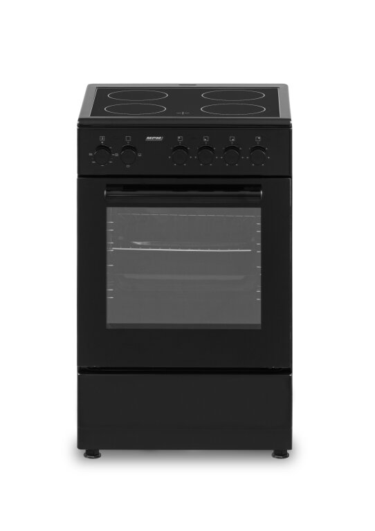 Kuchnia ceramiczna MPM 53-KEC-34 głęboka na 55cm 4 palniki czarna (4)
