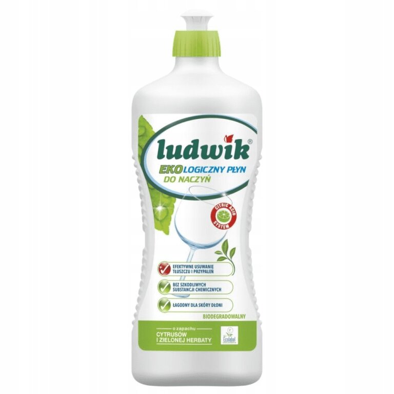 Płyn do mycia naczyń Ludwik ekologiczny 0,9 l