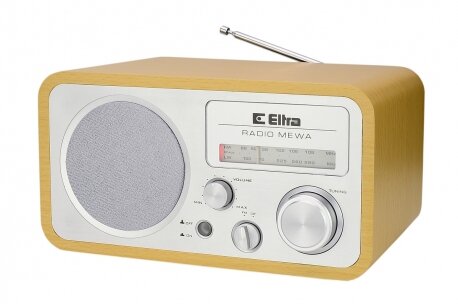 RADIO STOŁOWE ELTRA MEWA DREWNO BUK