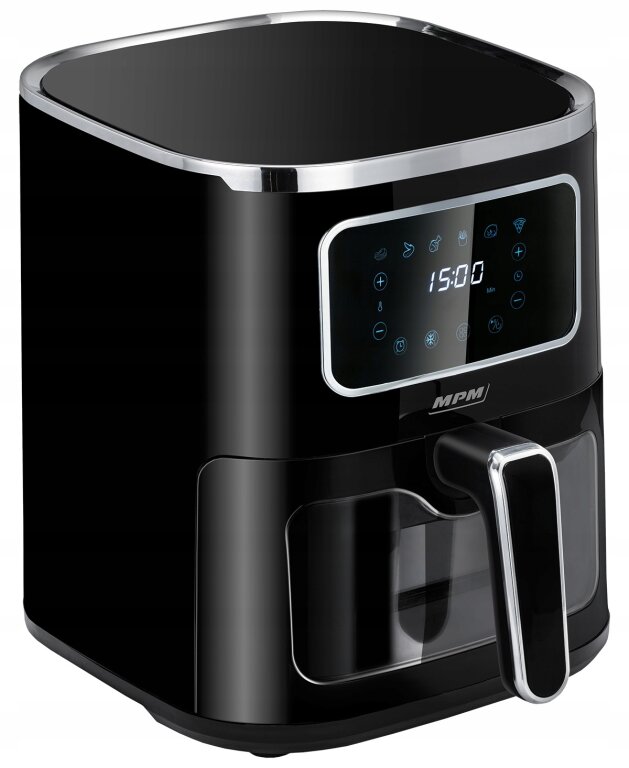 Frytkownica beztłuszczowa air fryer 5l czarna MPM MFR-09