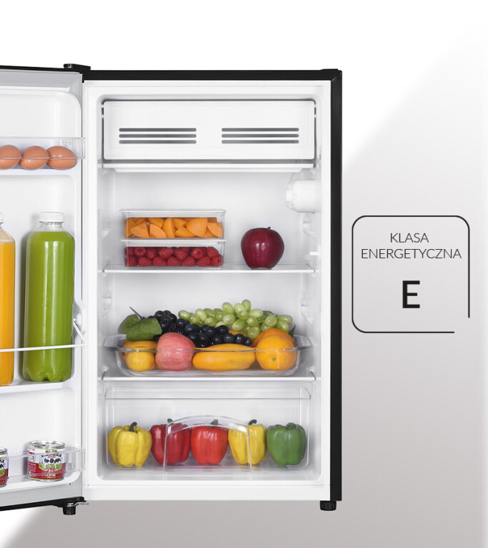 Chłodziarka jednodrzwiowa MPM-90-CJ-28 INOX 90L z półką zamykaną (3)