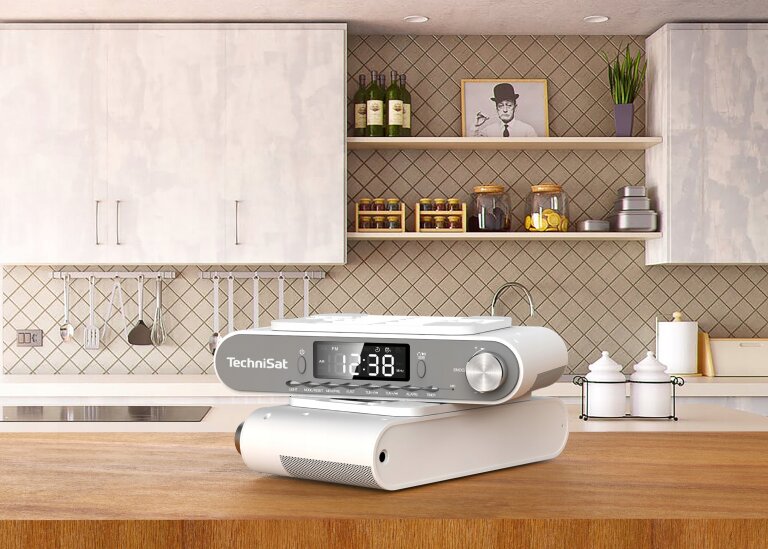 Radio kuchenne podszafkowe TechniSat KitchenRadio sieciowe (8)