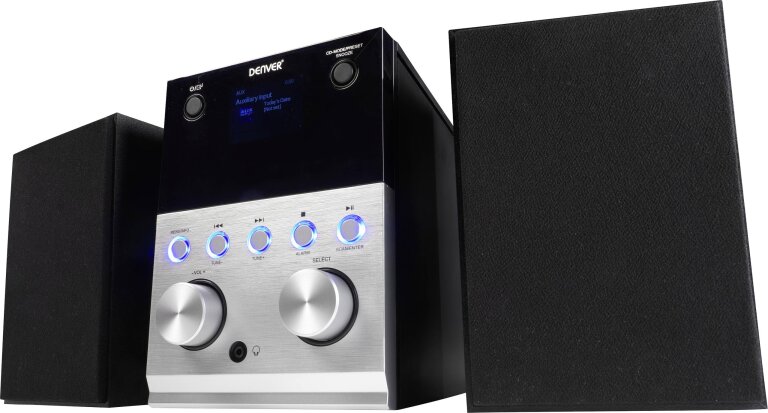Mini Wieża stereo Denver MDA-260 DAB+ MP3 BT USB (2)