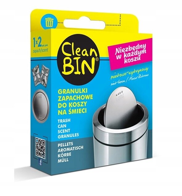 CLEANBIN - GRANULKI ZAPACHOWE DO KOSZY NA ŚMIECI