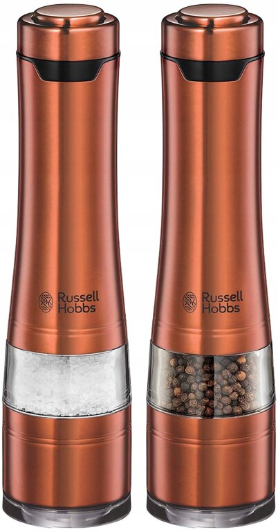 MŁYNEK MŁYNKI SÓL PIEPRZ RUSSELL HOBBS MIEDŹ (5)